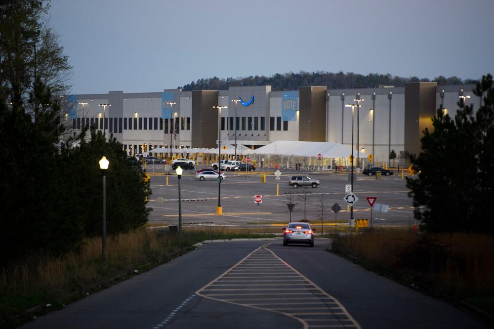 The Amazon fulfillment center in Bessemer, Ala.
