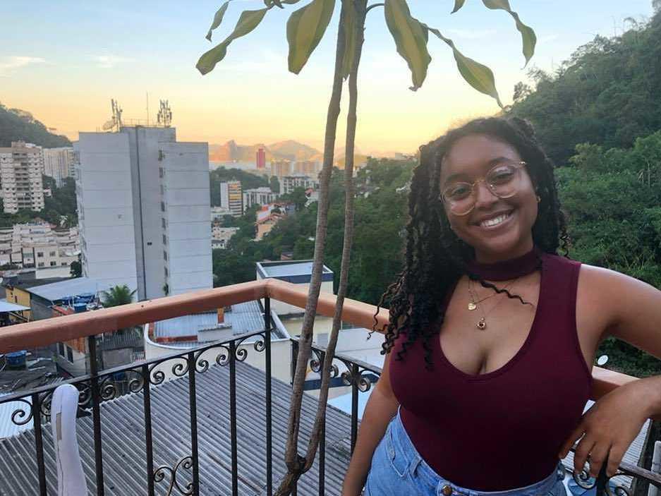Gabby LaRochelle, 22, misses the travelling she was able to do pre-pandemic.