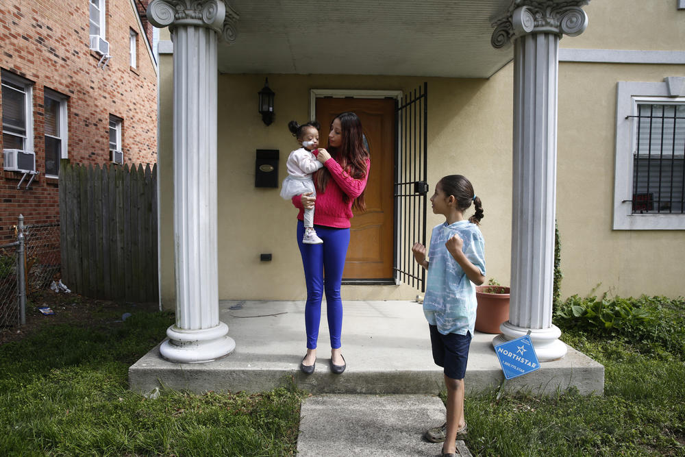 Rashida Humphrey-Wall is a longtime nurse who recently began a new job — on top of her already full-time job of parenting Kai and Alaina through the pandemic.
