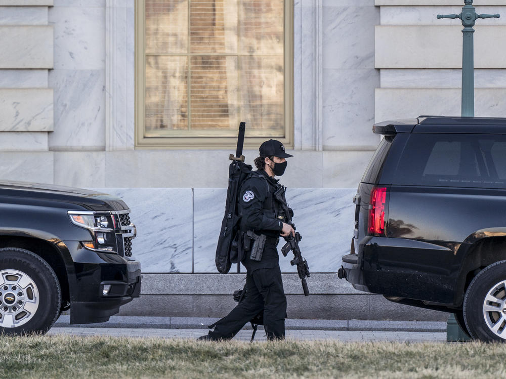 Heightened security has remained a feature around the U.S. Capitol since the Jan. 6 riot. Capitol Police officers are now taking part in an initiative focused on healing trauma.