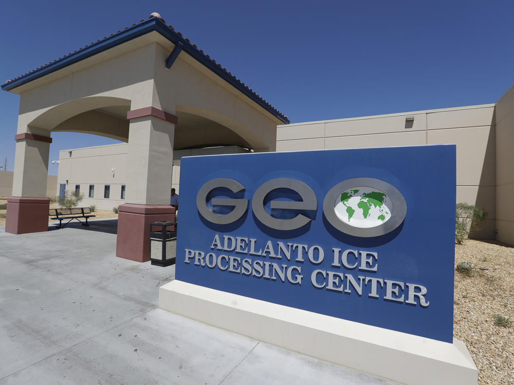 The Adelanto U.S. Immigration and Enforcement Processing Center in Adelanto, Calif., is operated by GEO Group, Inc., a Florida-based company specializing in privatized corrections. The facility is one of 39 recommended by the ACLU for closure.