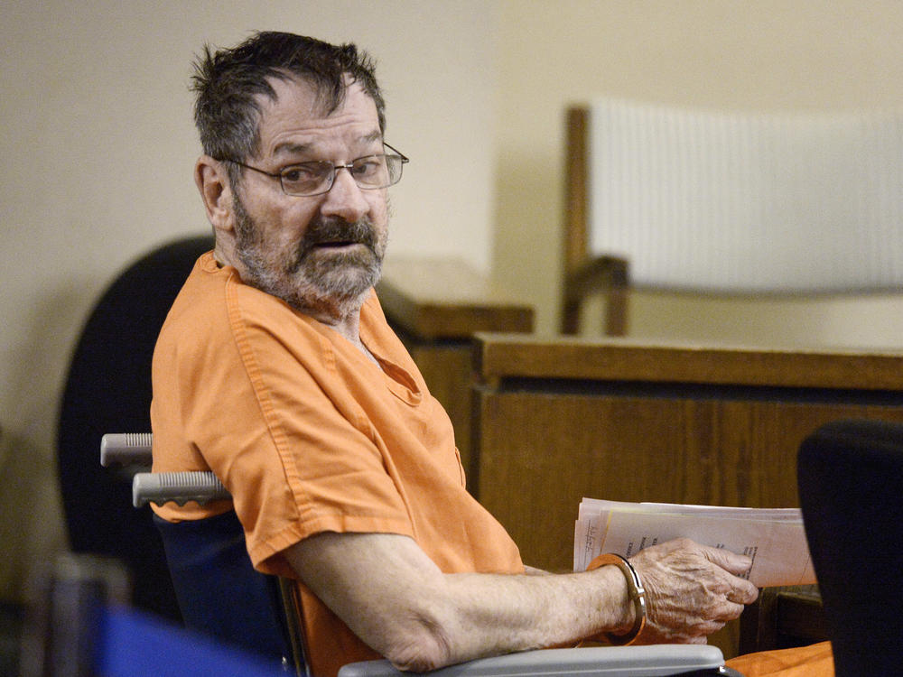 Frazier Glenn Miller Jr., also known as Frazier Glenn Cross, in court in 2014 after he killed three people at Jewish sites in suburban Kansas City.