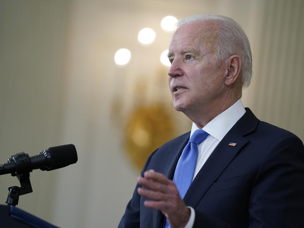 President Biden on Wednesday came out in favor of the World Trade Organization's proposed waiver of patent protections for COVID-19 vaccines.
