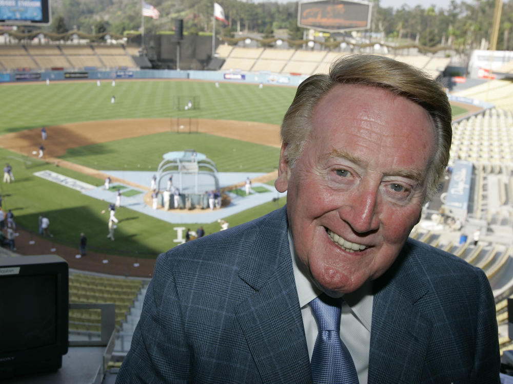For a half-century, Vin Scully was the broadcast voice of the Dodgers (first in Brooklyn and then Los Angeles). His style and delivery were one of a kind.
