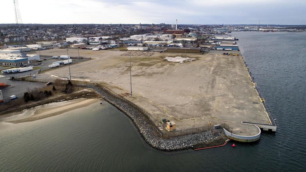 The New Bedford Marine Commerce Terminal will serve as the onshore staging ground for Vineyard Wind. States along the Eastern Seaboard expect an economic boom from expanding offshore wind energy.