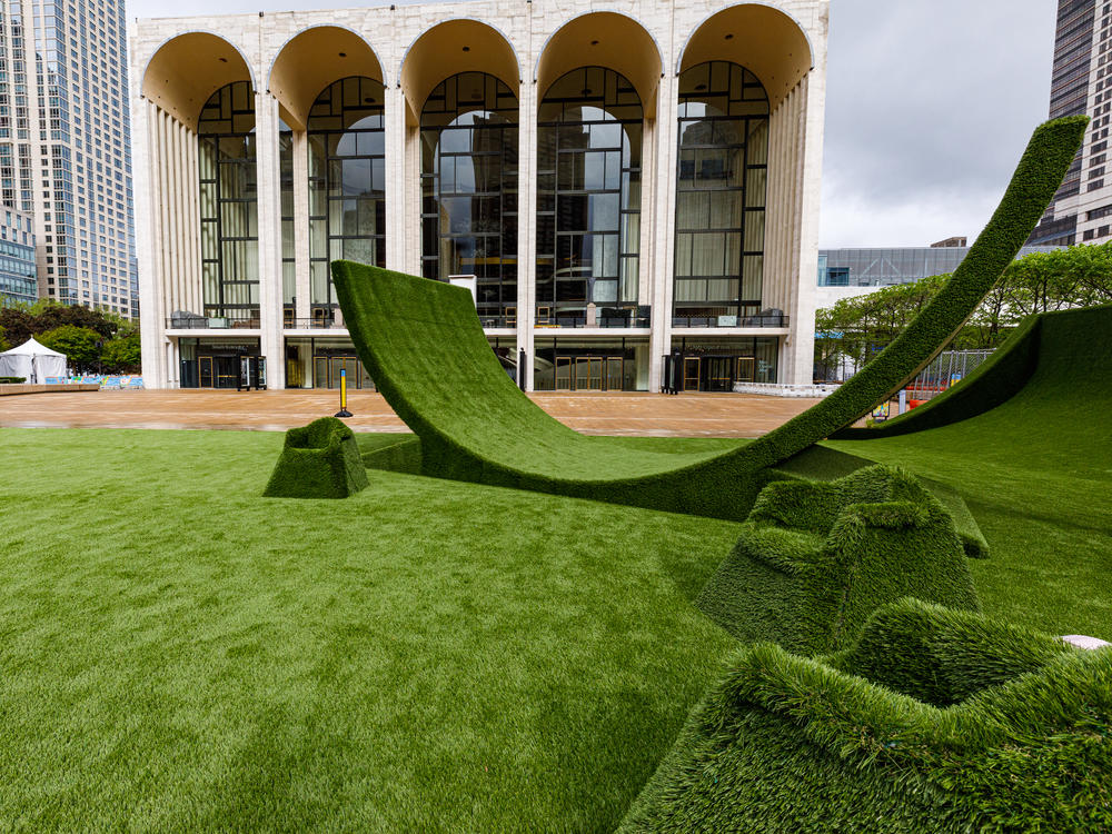 The Green at New York's Lincoln Center.