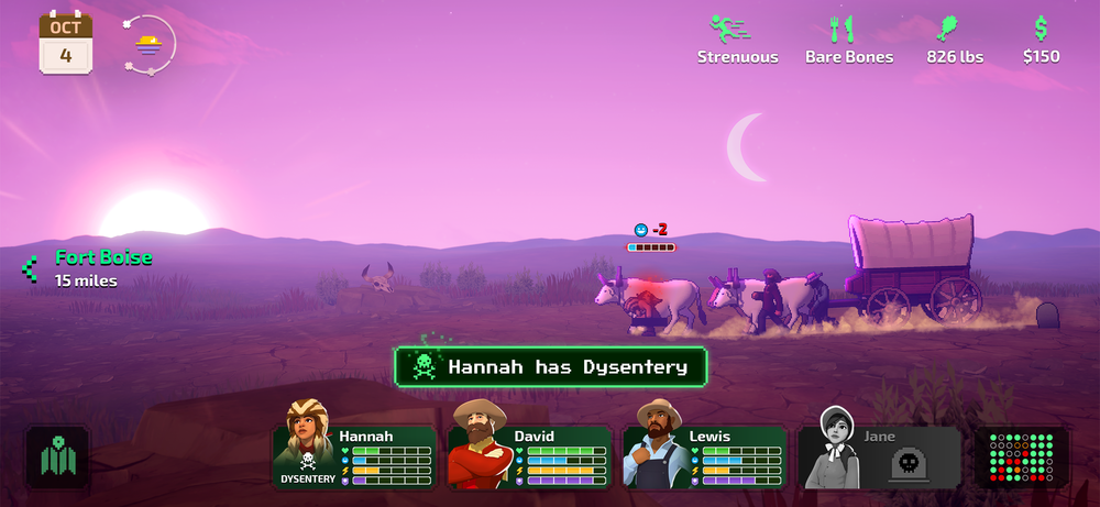 Many things have changed in the new Oregon Trail, but you can still die of dysentery.