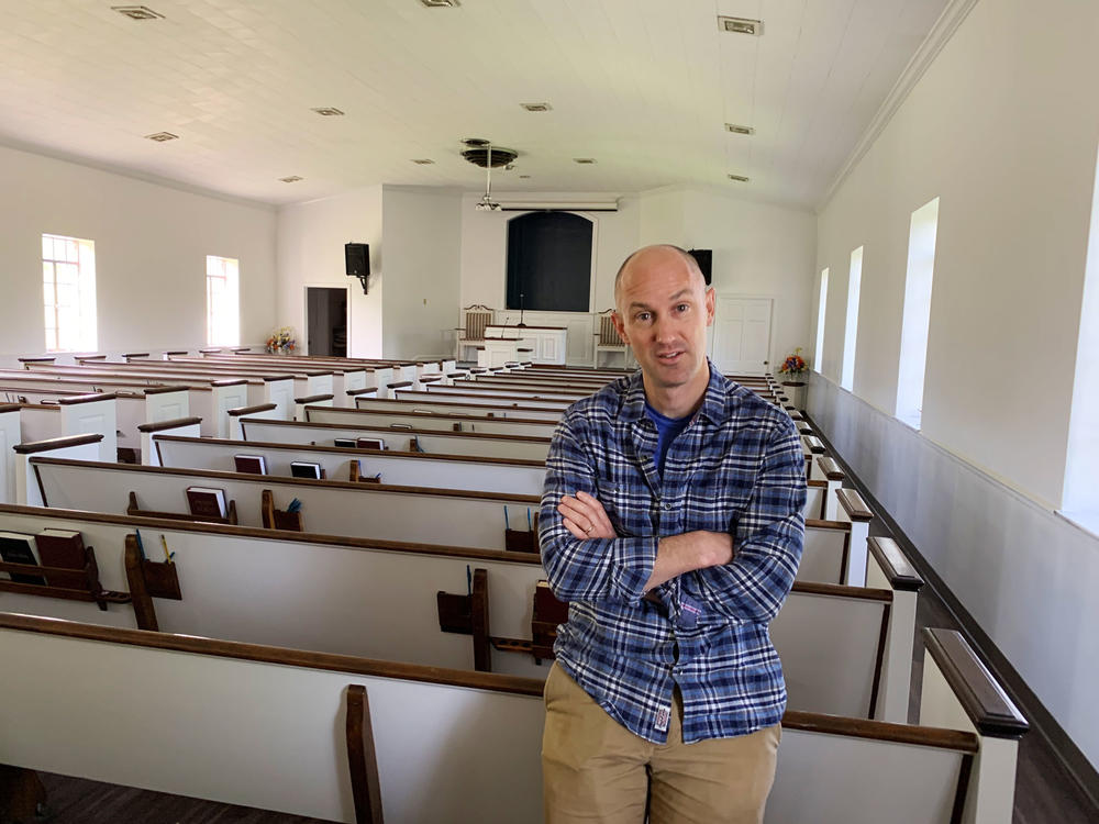 Pastor J.P. Conway leads the Acklen Avenue Church of Christ in Nashville. When members started telling him they got vaccinated, he began keeping track. Now, he says 99% have been immunized.