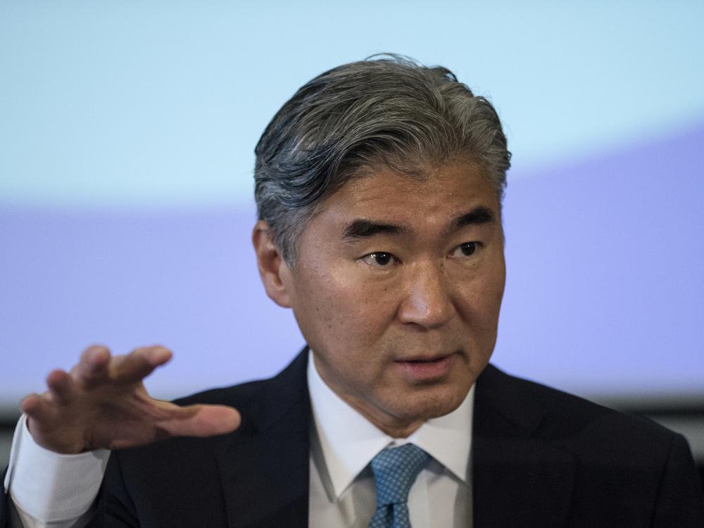 Then-U.S. Ambassador to the Philippines Sung Kim is seen in 2017. President Biden has tapped him to be U.S. special envoy for North Korean issues.
