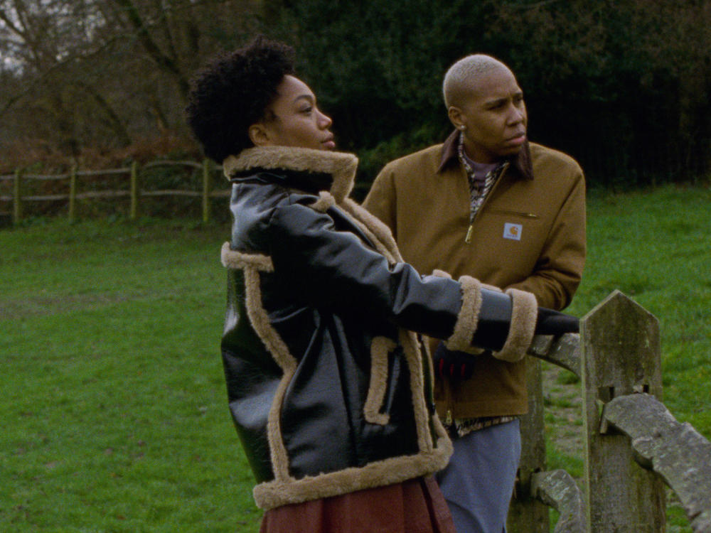 Naomi Ackie as Alicia and Lena Waithe as Denise in season 3 of <em>Master of None</em>.
