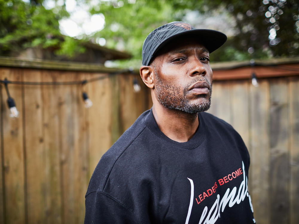 Bretto Jackson runs a program called Leaders Become Legends in Portland, Ore. He and a partner mentor people involved in gun violence and help them get jobs in green energy.