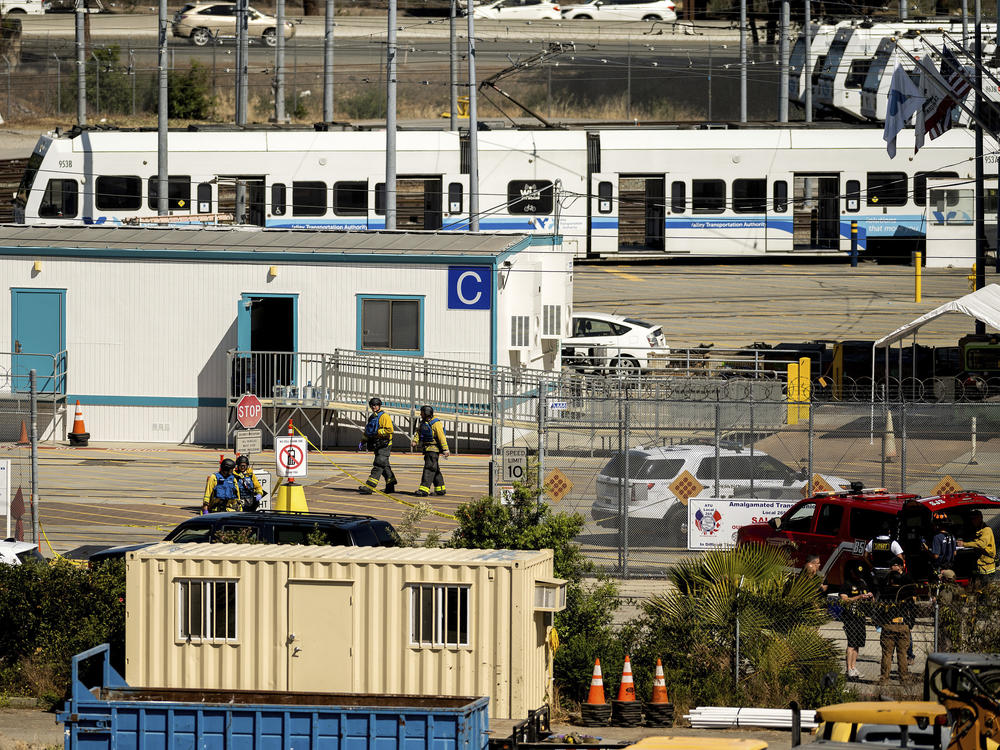 Emergency personnel responded to reports of a shooting at a Santa Clara Valley Transportation Authority facility on Wednesday. The gunman killed nine people and took his own life.