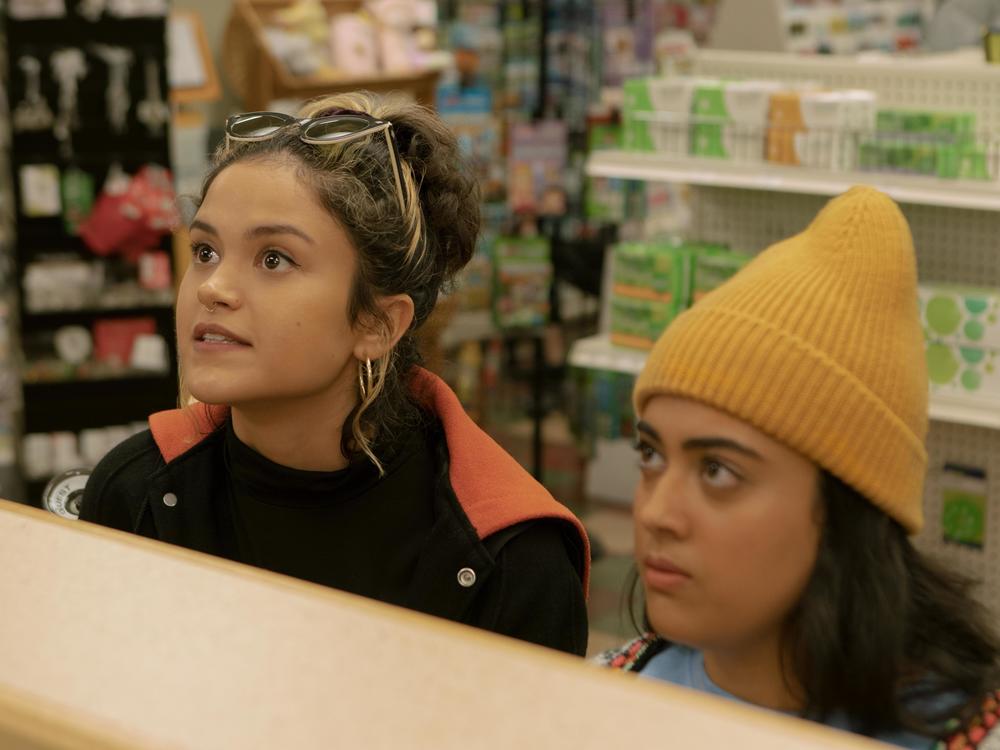 Lupe (Victoria Moroles) and Sunny (Kuhoo Verma) are snubbed at the pharmacy when Lupe needs a morning-after pill.