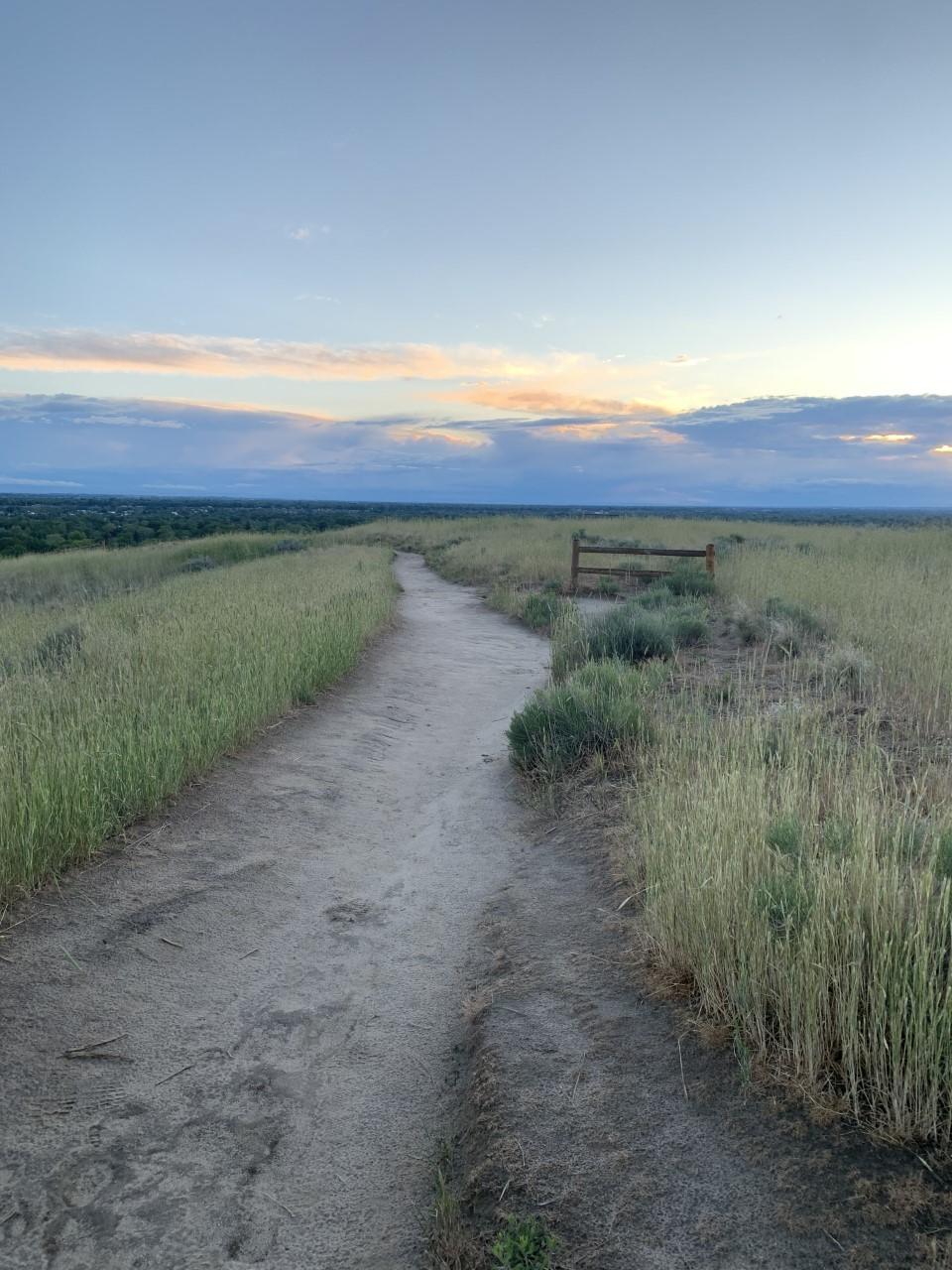 An open-space trail above Boise, now one of the tightest markets in the U.S. when it comes to buying or renting.