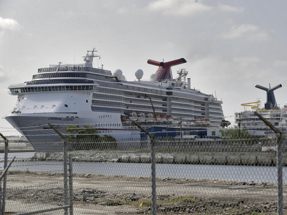 Carnival Cruise Line ships docked at the Port of Tampa in Tampa, Fla., in March 2020 following the CDC coronavirus No Sail Order. A Celebrity Cruises ship has received CDC permission to operate the first cruise from a U.S. port since the No Sail Order.