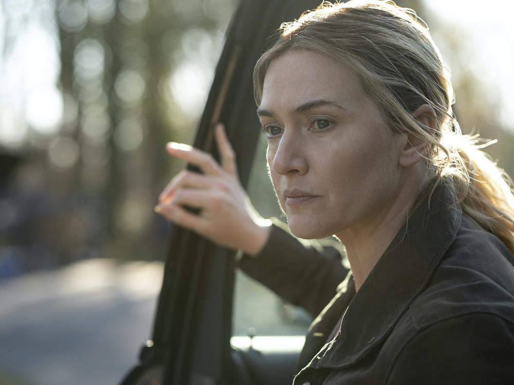 Kate Winslet as Mare on <em>Mare of Easttown</em>.