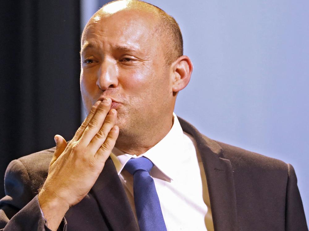 Naftali Bennett, a right-wing political leader, is seeking to form a coalition with centrist politician Yair Lapid to replace Israeli Prime Minister Benjamin Netanyahu.