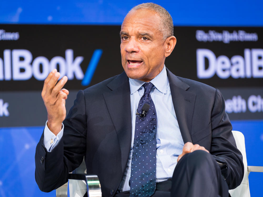 Kenneth Chenault speaks onstage at an investment conference in New York on Nov. 9, 2017 in New York City. Chenault, the former American Express CEO, reflects on how the legacy of the Tusla riots impacted him personally.
