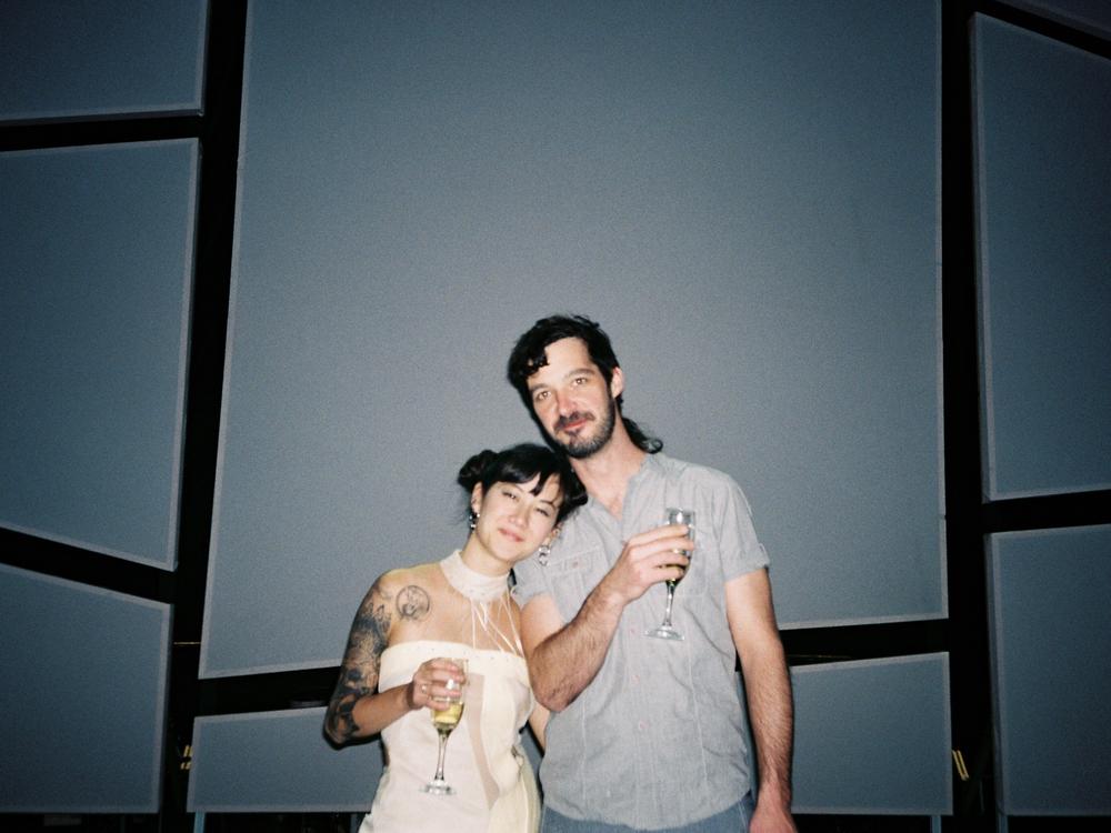 Michelle Zauner, the singer and creative driver of Japanese Breakfast, and Craig Hendrix, the band's drummer and co-producer.