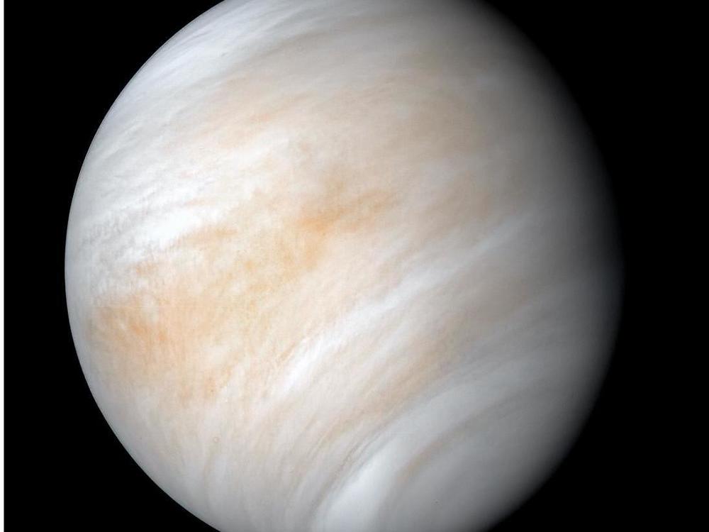 An image of Venus taken by NASA's Mariner 10 spacecraft as it sped past the planet in February 1974. NASA has decided to send two new probes to explore Venus.