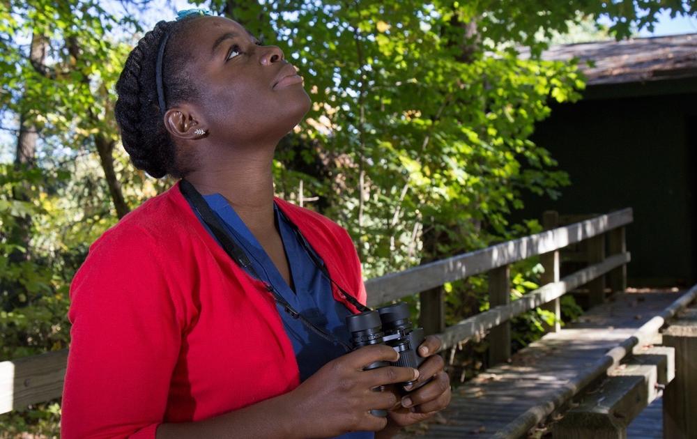 Nicole Jackson is co-organizer of Black Birders Week, and founder of Black in National Parks Week.