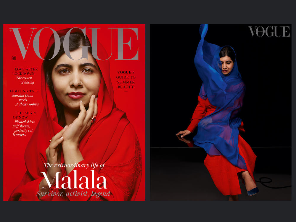 Malala Yousafzai is the subject of the cover story in the new issue of <em>British Vogue</em>. A comment she made about marriage has prompted social media outrage in Pakistan.