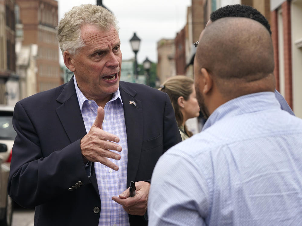 Former Virginia Gov. Terry McAuliffe, seen here on May 29, has won the Democratic primary in a bid to regain his old job.