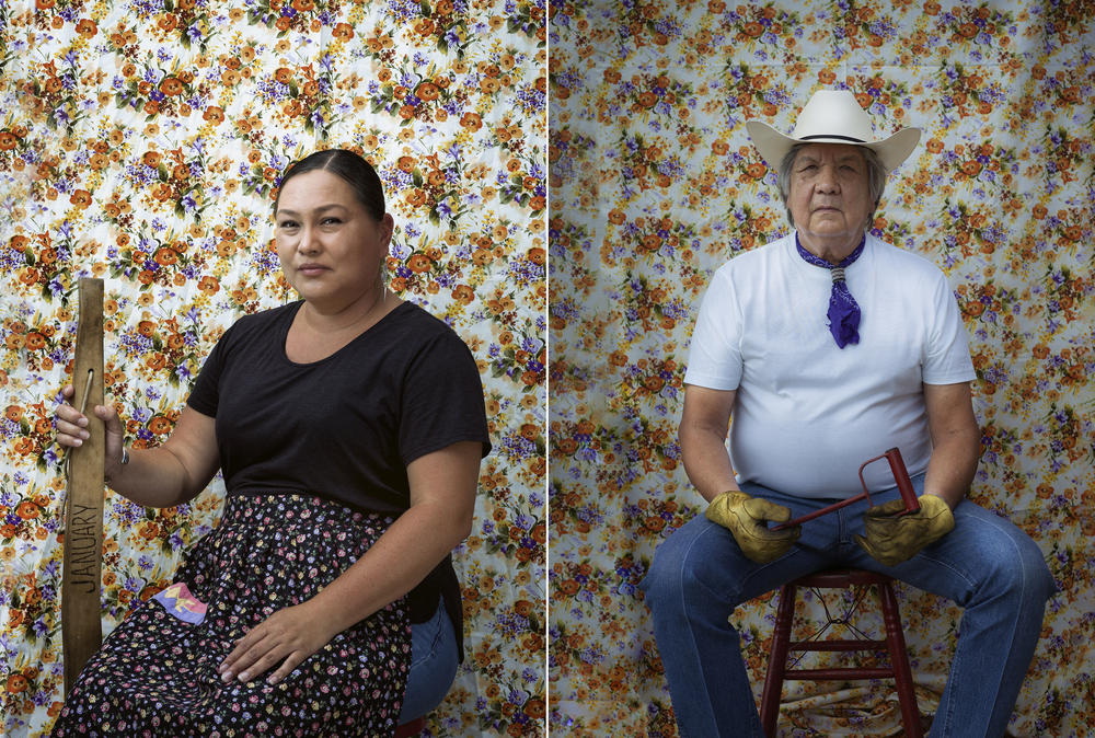 Photographer Ryan RedCorn (Osage), was born in Tahlequah, Okla. He recently created the series <em>Osage Cooks</em>, which includes portraits of esteemed cook January Phetsacksith and Dale Jesse (Seminole), who works fire. Being an Osage cook is an honored position and is often passed down in families for many generations.