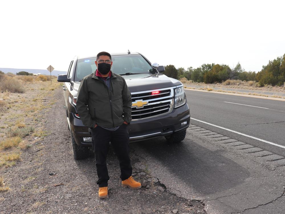 Jerome Lucero is the governor of Zia Pueblo in New Mexico, and one of its police officers.