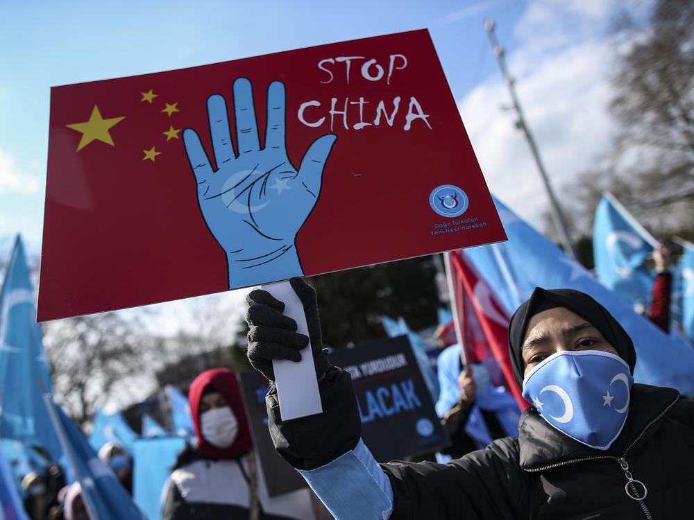 Uyghurs living in Turkey protested China in March for the country's human rights abuses in its western Xinjiang province. A new Amnesty International report substantiates these abuses, calling them 