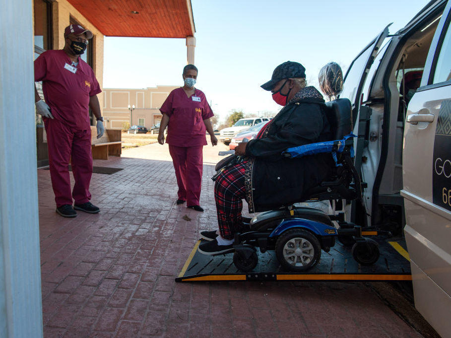 Poverty and disability are linked to lower vaccination rates in some rural communities. The Vaccination Transportation Initiative sponsored van helps rural residents get the COVID-19 vaccine in rural Mississippi. The effort works to overcome the lack of transportation and access to technology for rural residents.