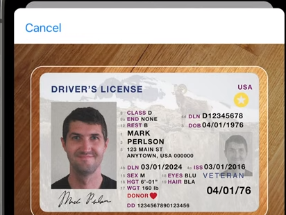 Apple announced this week at its Worldwide Developer Conference a new feature in its forthcoming operating system, iOS 15, that will digitize state-issued licenses and ID cards.