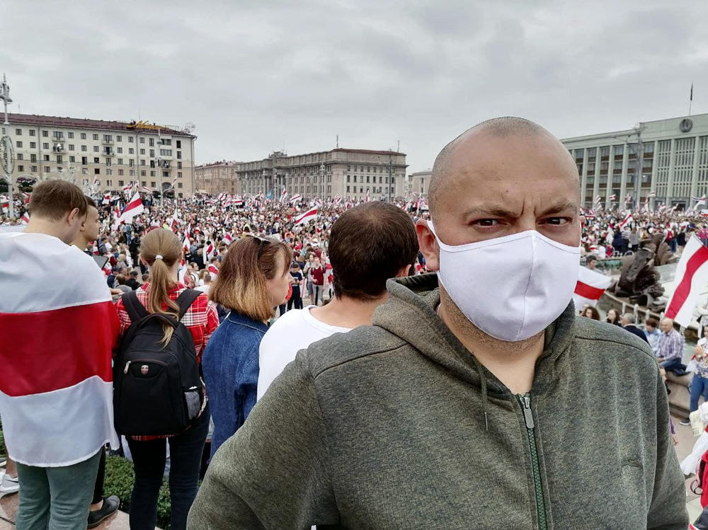 Pavel Batuyeu is a longtime member of the opposition Belarusian Popular Front. 