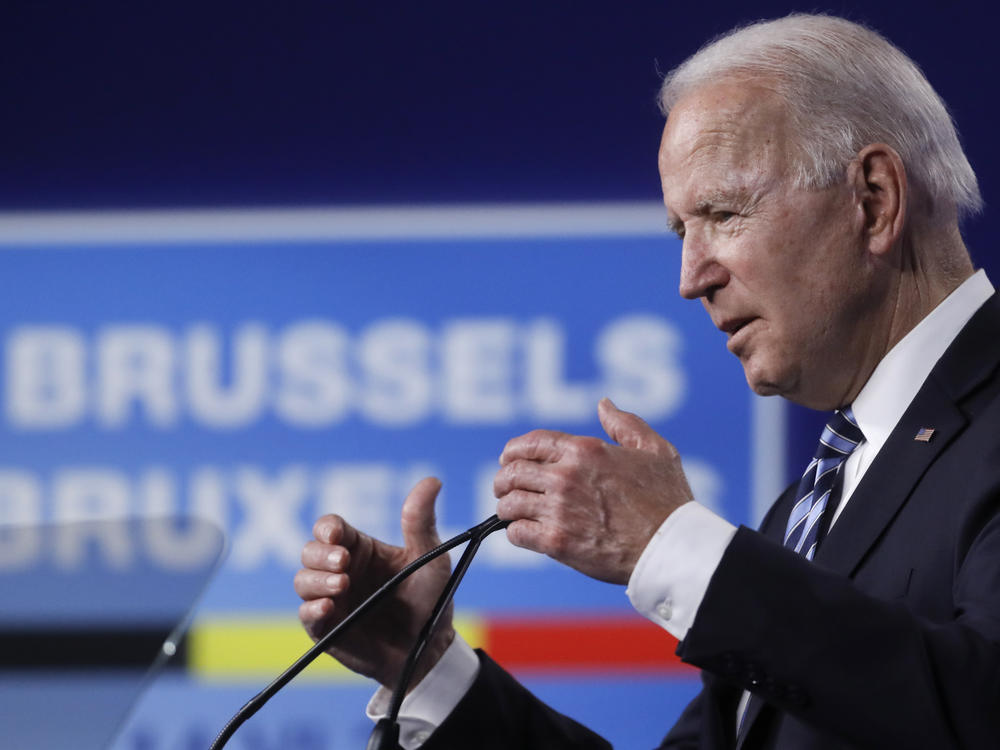 President Biden is set to leave Brussels on Tuesday for Geneva, the last leg of a trip where he sought to mend fences with allies and take a tougher stance on Moscow and Beijing.