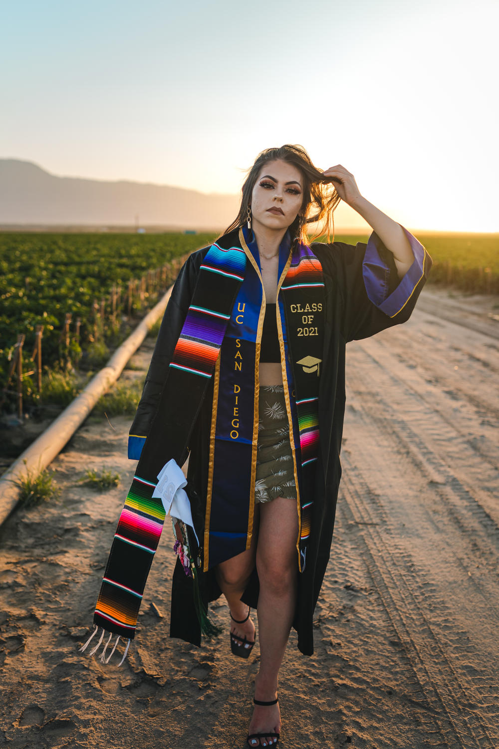 Rocha, who majored in sociology with an emphasis in law and society, is working in law enforcement and hopes to be a chief someday.