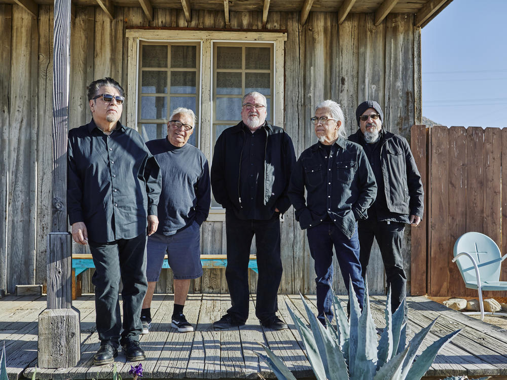 The Mexican-American band Los Lobos, newly named as National Heritage Fellows.