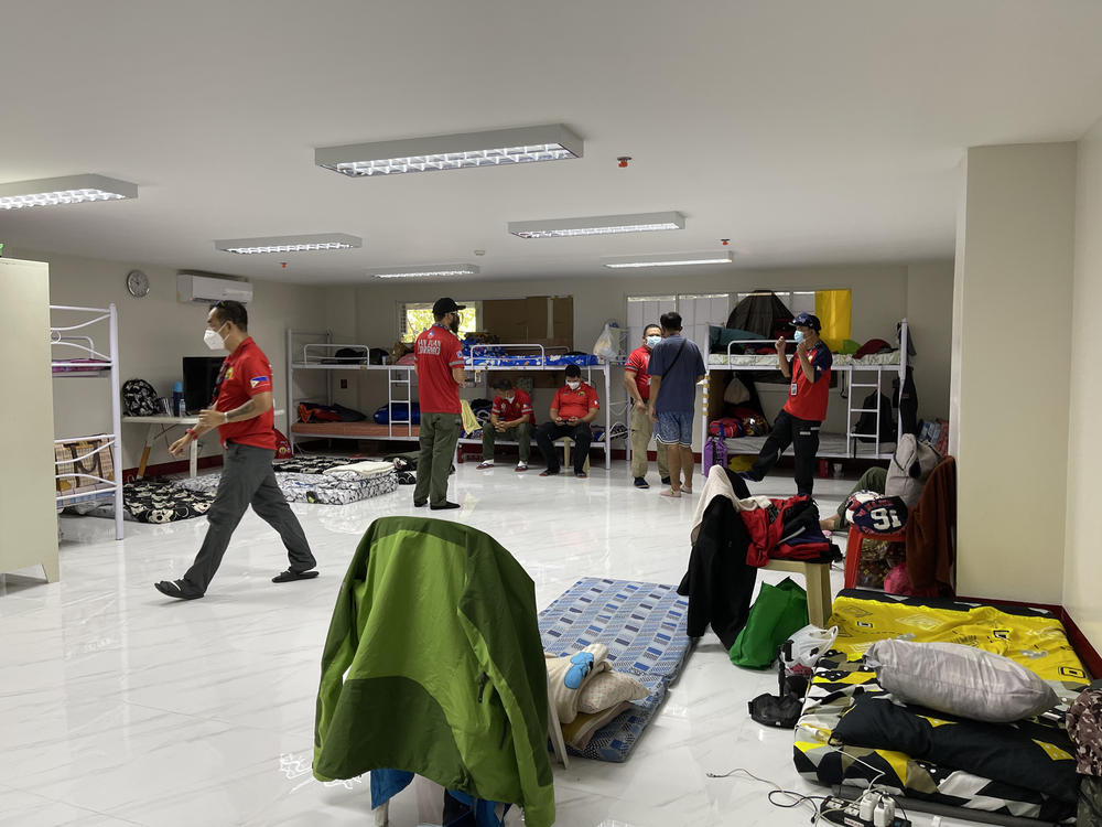 This room is where members of the San Juan Early Response Network eat, sleep and hang out while waiting to respond to emergency calls. Nicknamed 