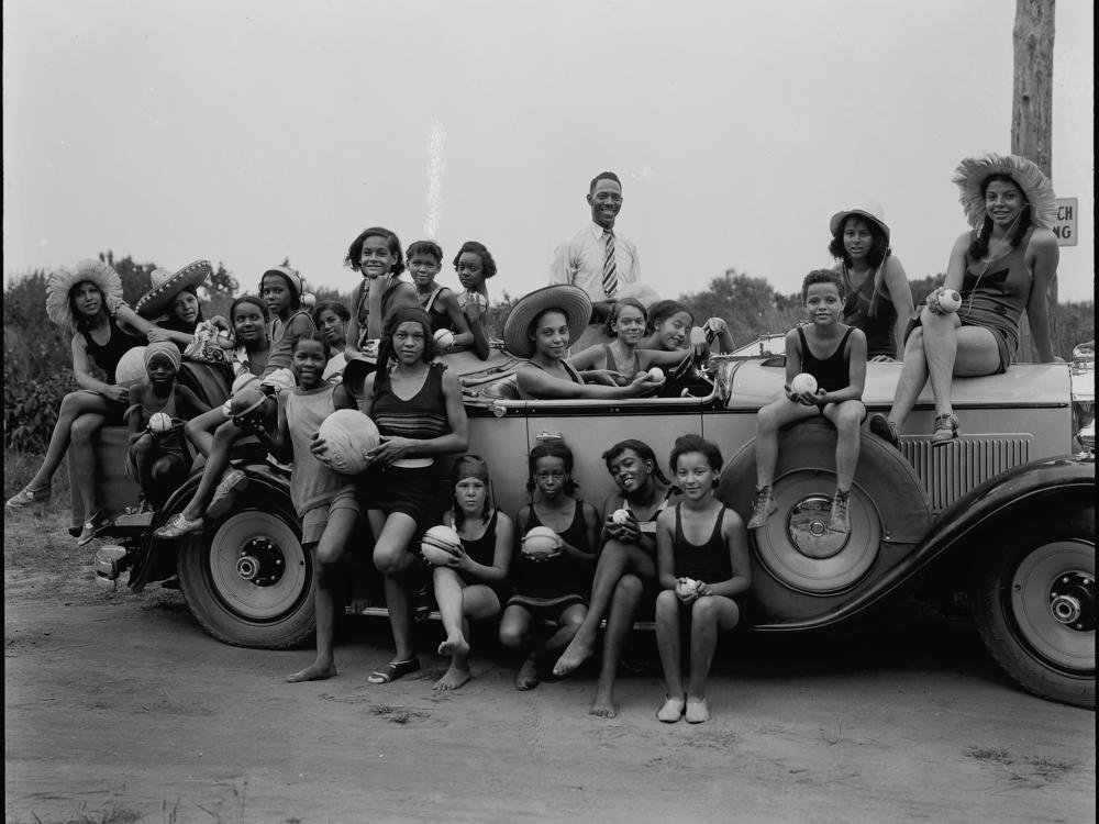 YWCA camp for girls. Highland Beach, Maryland, 1930. These photos are from the Scurlock Studio Collection at the Smithsonian National Museum of American History. <strong>Read more</strong> about the photos at the end of this story.