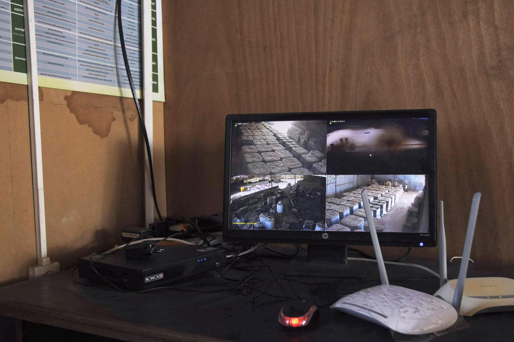 The GRM requires 24/7 surveillance at warehouses like Shawa's.