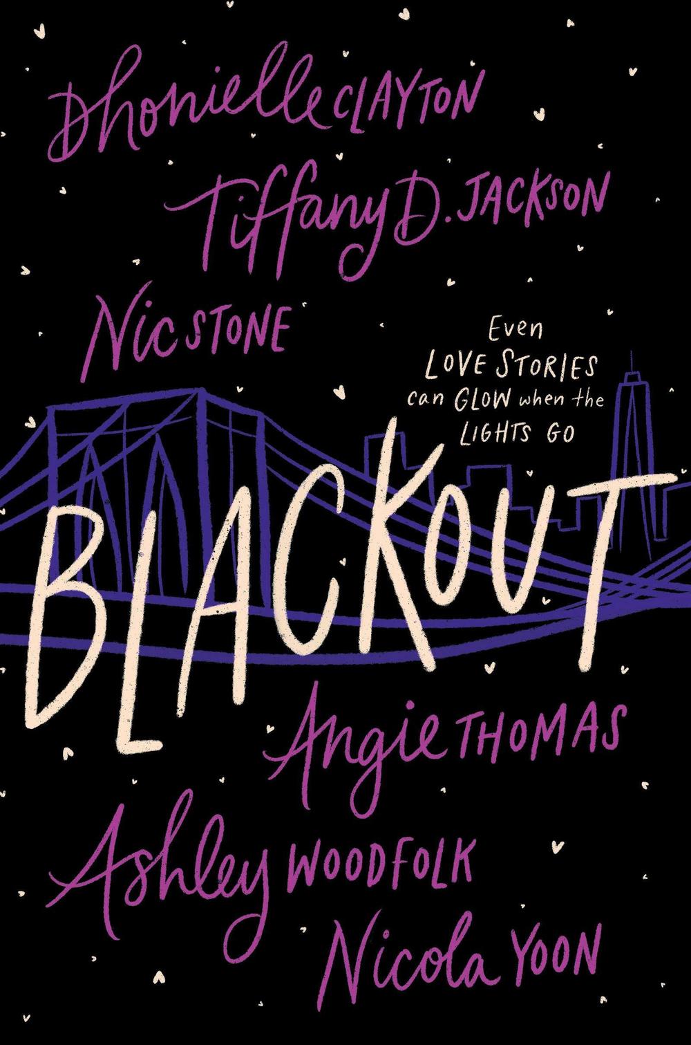 <em></em><em>Blackout</em>, by<strong> </strong>Dhonielle Clayton, Tiffany D. Jackson, Nic Stone, Angie Thomas, Ashley Woodfolk, and Nicola Yoon