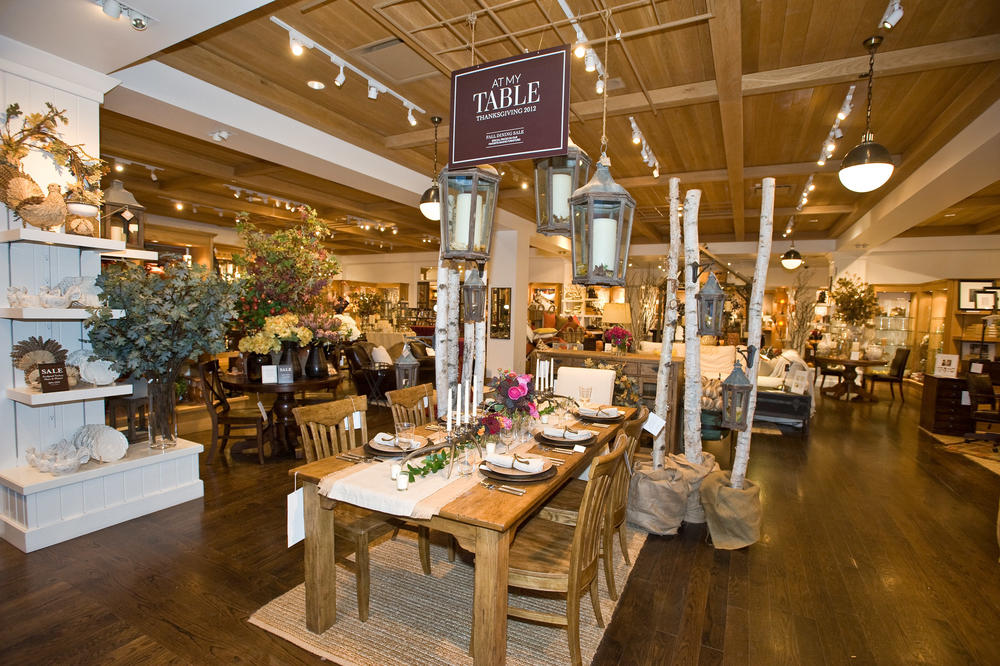 A Pottery Barn in Chicago, Ill., on Oct. 24, 2012.