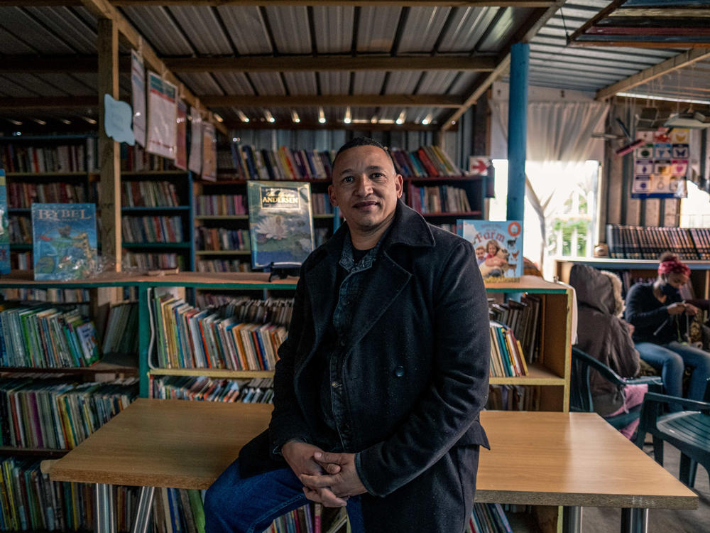 Terence Crowster, who has been an avid reader since he was young, solicited donations to start the Hot-Spot Library in Scottsville, Cape Town, so kids would have a safe place to connect with books.