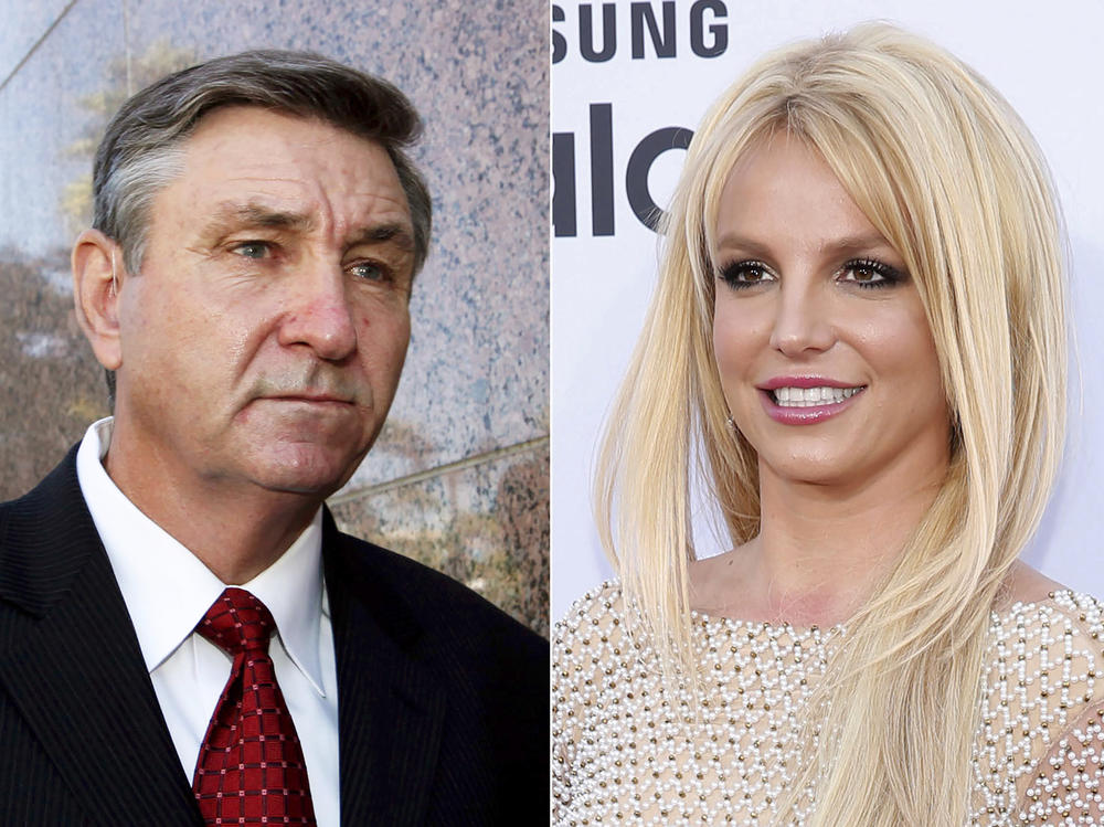 A judge has denied Britney Spears' request to remove her father, Jamie Spears, as a co-conservator.