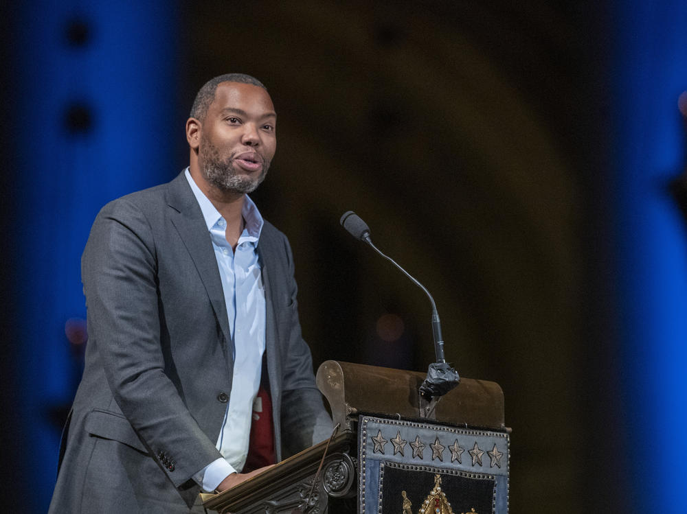 Author Ta-Nehisi Coates, seen here in 2019, also will join the faculty of Howard University.