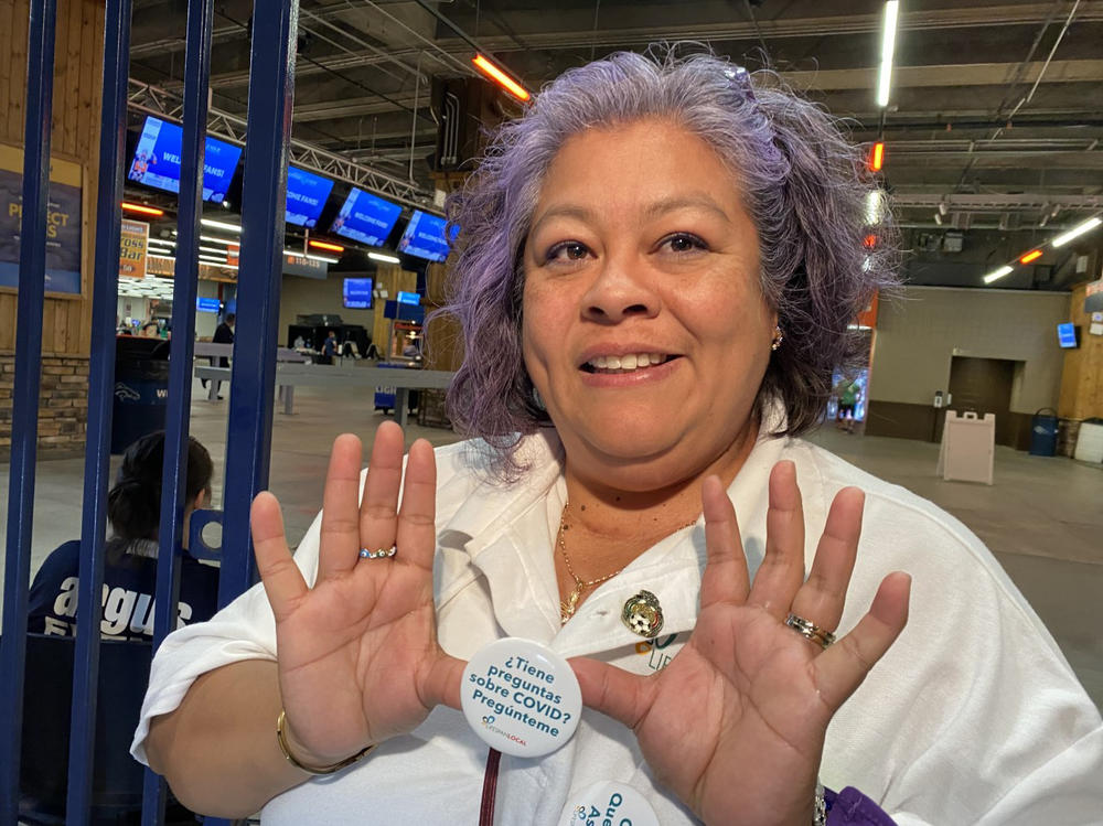 Karimme Quintana, a community health advocate known as a promotora, works with the Latino population of Denver's Westwood neighborhood.