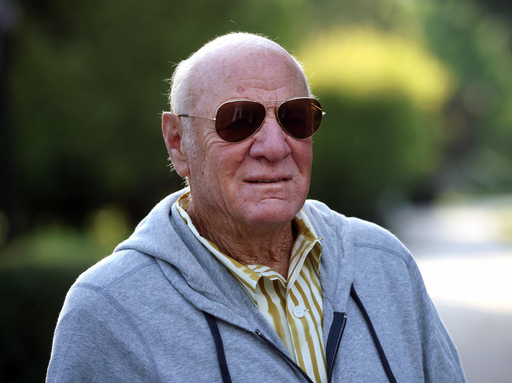 In an interview with NPR, Barry Diller, chairman of IAC, called the movie business dead. Here, he walks to a session of the Allen & Company Sun Valley Conference in Idaho on Wednesday.