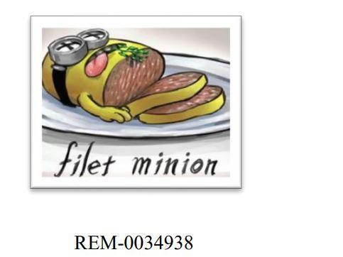 Among the documents produced by Remington Arms Co. were more than 18,000 files depicting emoji, cartoons and other images, including one of a <em>Despicable Me</em> minion sliced like steak with the caption 
