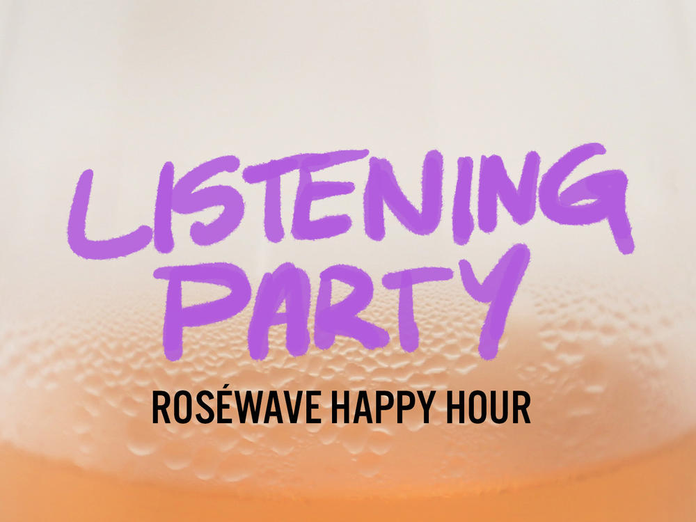 Bring a glass of something nice.