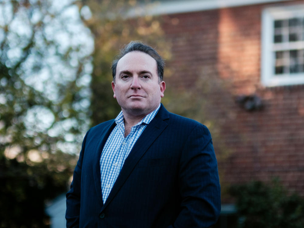 U.S. Agency for Global Media General Counsel David Kligerman stands for a portrait in Washington, D.C, on Jan. 25. He was one of the six executives who faced retaliation under the agency's former CEO, Michael Pack.