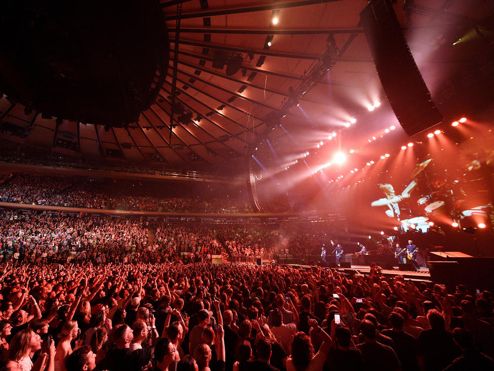 The Foo Fighters reopened Madison Square Garden last month in New York City. The concert, with all attendees vaccinated, was the first in a New York arena to be held at full capacity since March 2020.